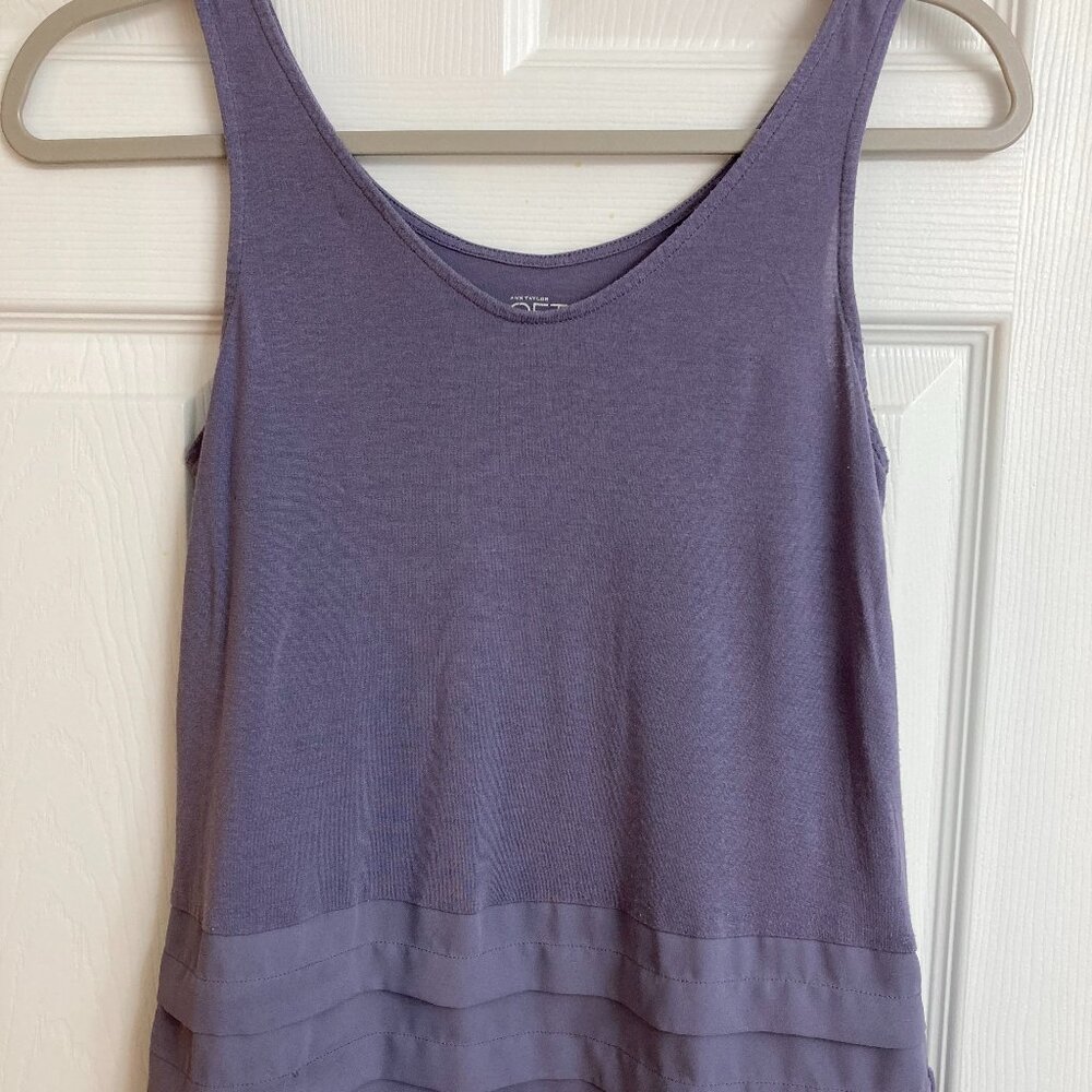 The Loft, light purple, tank - size xs